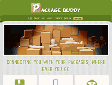 Tablet Screenshot of package-buddy.com